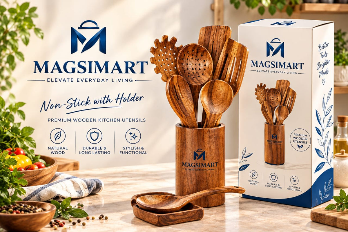 Premium Teak Wooden Utensils