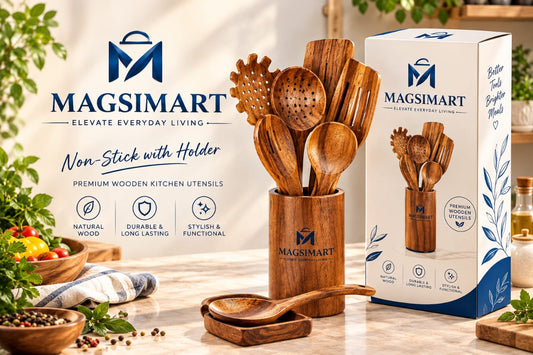 Premium Teak Wooden Utensils